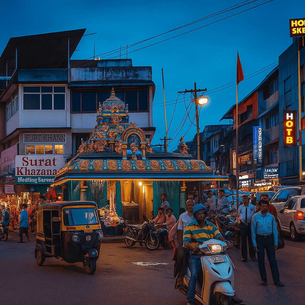 Ganesh Temple in Aberdeen Bazar