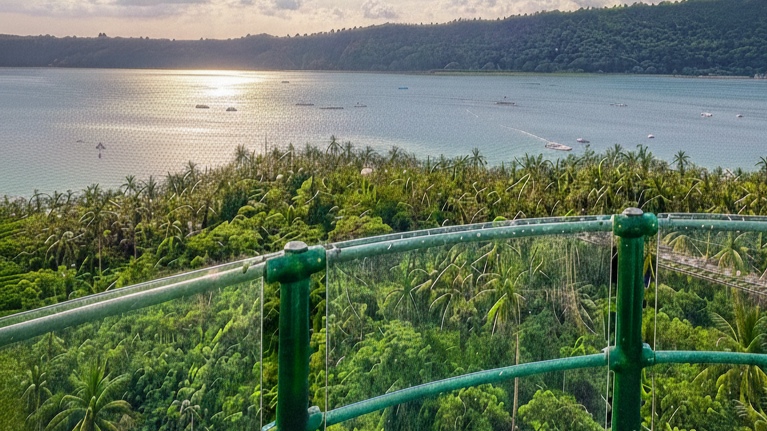 View from North Bay Island Light House 