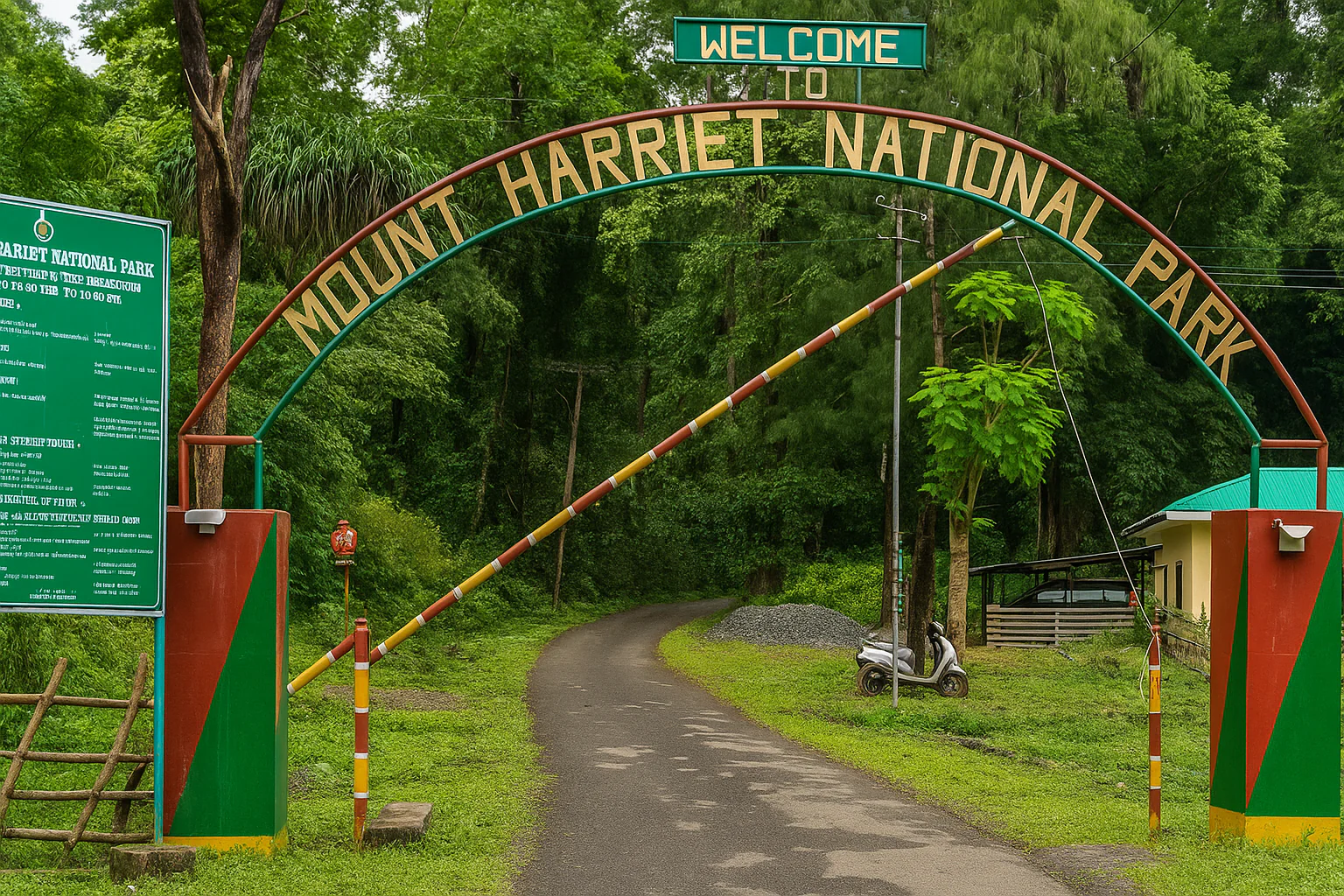 Mount Harriet National Park- Andaman tourist places 2025-26 guide